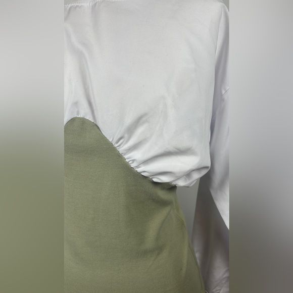 Business Two Tone Casual Dress - Picture 4 of 4